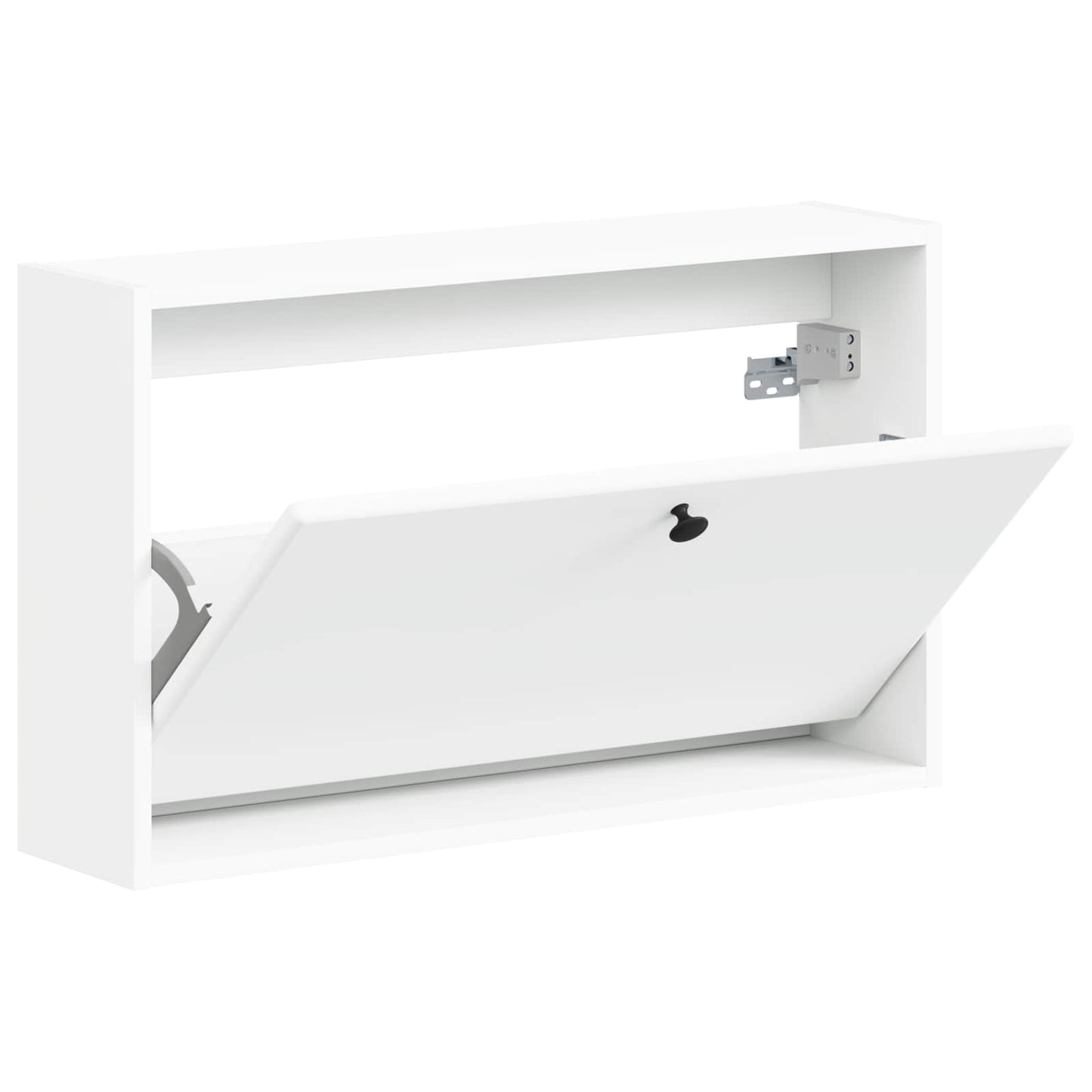 Vægmonteret Skoskab BREDA 71 x 17 x 43 cm Konstrueret træ Hvid