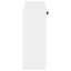 Vægmonteret Skoskab BREDA 71 x 17 x 43 cm Konstrueret træ