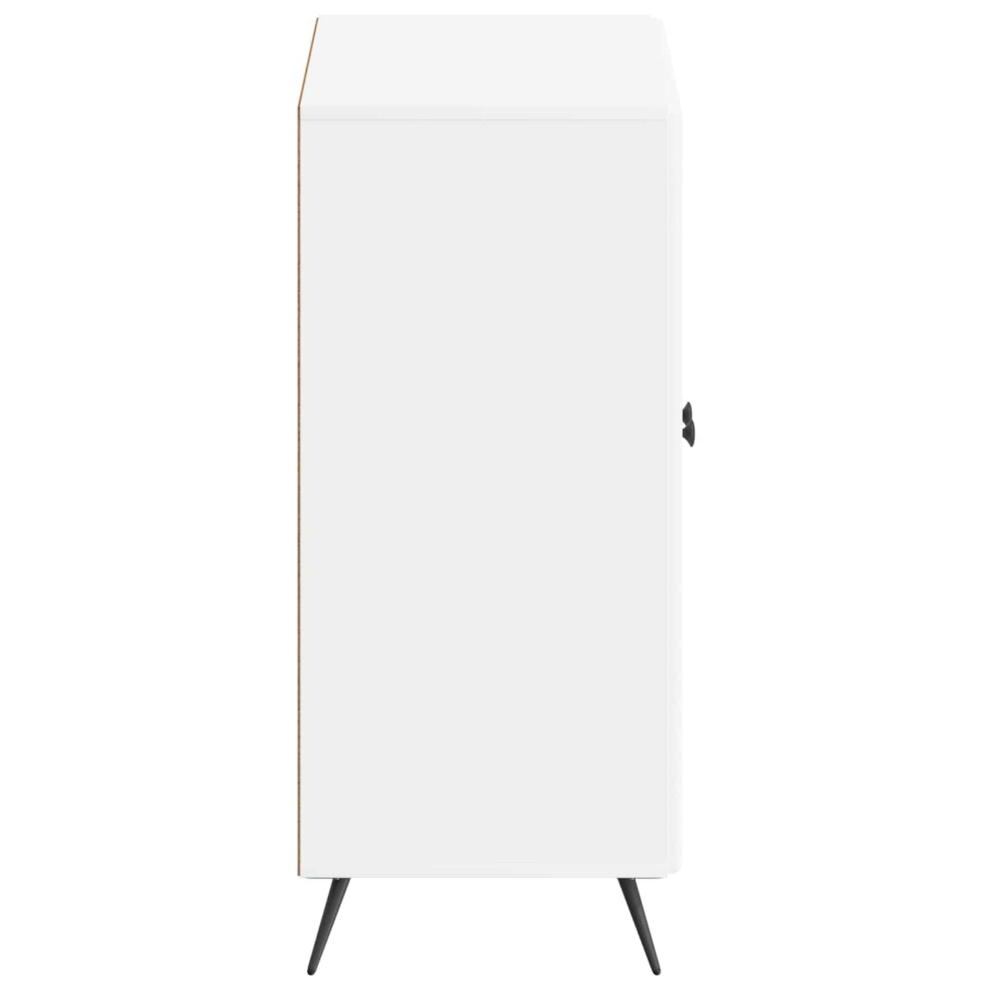 Sko skab BREDA 59,5 x 39,5 x 90 cm Konstrueret træ Hvid