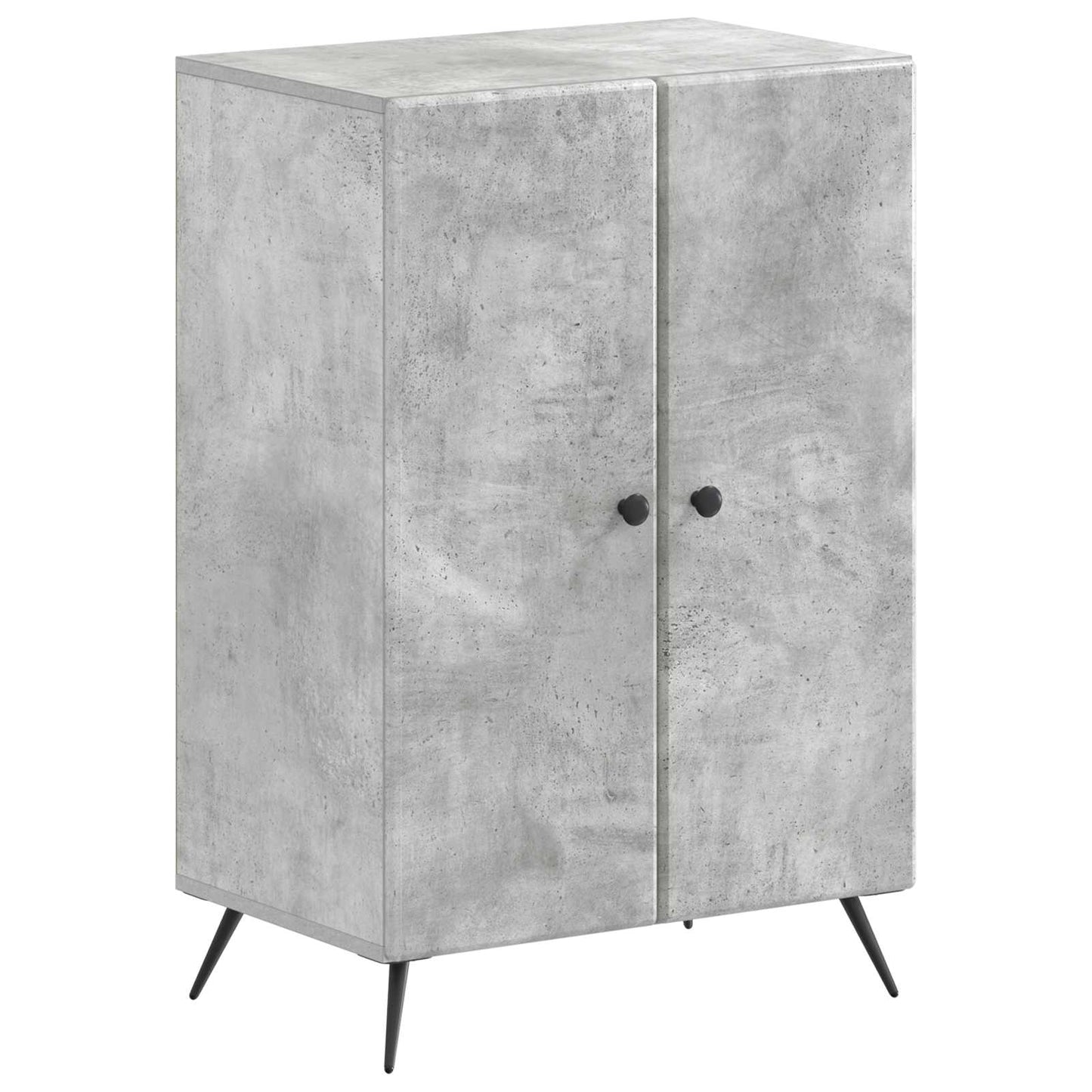 Sko skab BREDA 59,5 x 39,5 x 90 cm Konstrueret træ Betongrå