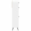 Sko skab BREDA 78 x 24 x 103 cm Konstrueret træ Hvid