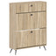 Sko skab BREDA 78 x 24 x 103 cm Konstrueret træ Sonoma-eg