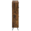 Sko skab BREDA 78 x 24 x 103 cm Konstrueret træ Røget eg