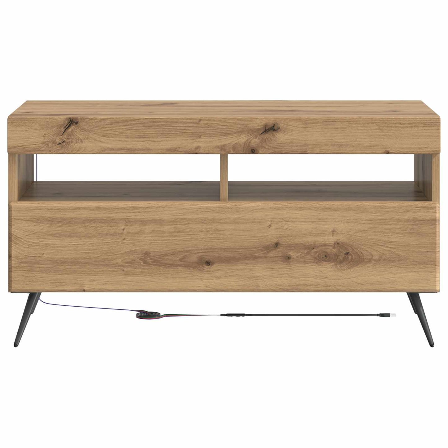 LED TV-skab Artisan-eg Konstrueret træ