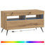 LED TV-skab Artisan-eg Konstrueret træ