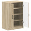 Sko skab UTRECHT 59,5 x 39,5 x 87 cm Konstrueret træ Sonoma-eg