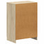 Sko skab UTRECHT 59,5 x 39,5 x 87 cm Konstrueret træ Sonoma-eg