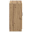 Sko skab UTRECHT 59,5 x 39,5 x 87 cm Konstrueret træ Artisan-eg