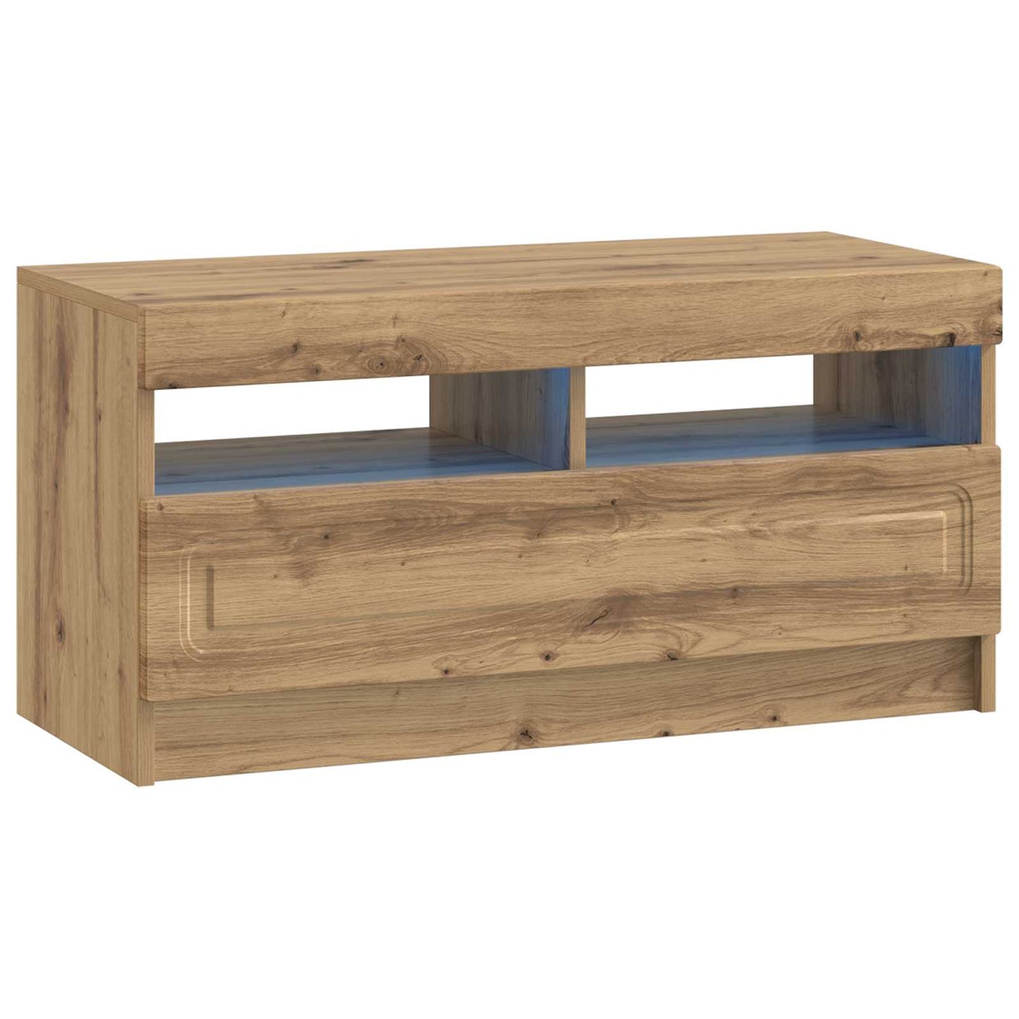 LED TV-skab Artisan-eg Konstrueret træ