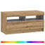 LED TV-skab Artisan-eg Konstrueret træ