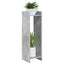 Planteholder BetonGrå 30 x 30 x 100 cm Konstrueret træ