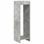 Planteholder 2 pcs BetonGrå 30 x 30 x 100 cm Konstrueret træ