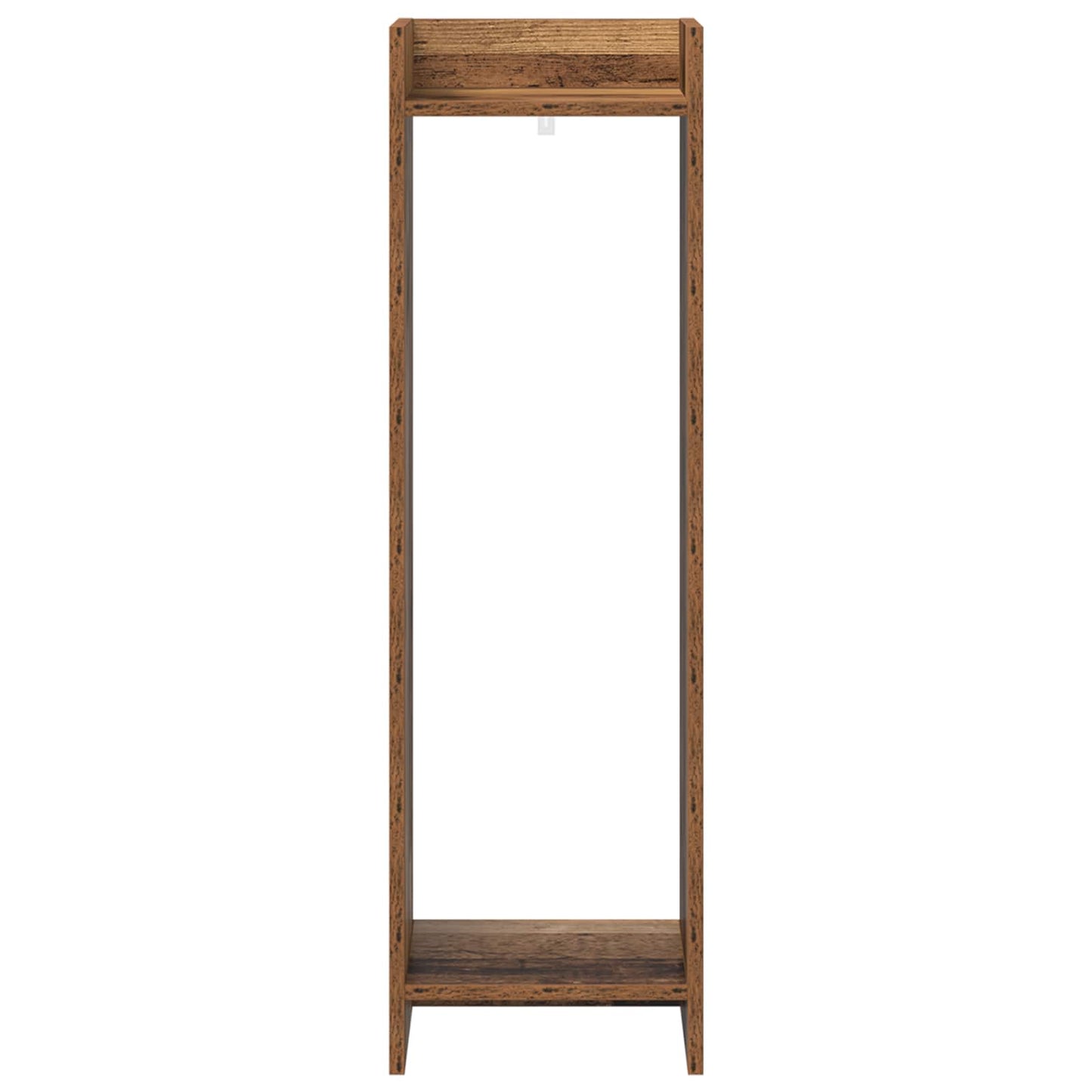 Planteholder 2 pcs Gammelt træ 30 x 30 x 100 cm Konstrueret træ