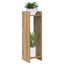 Planteholder Artisan-eg 30 x 30 x 100 cm Konstrueret træ