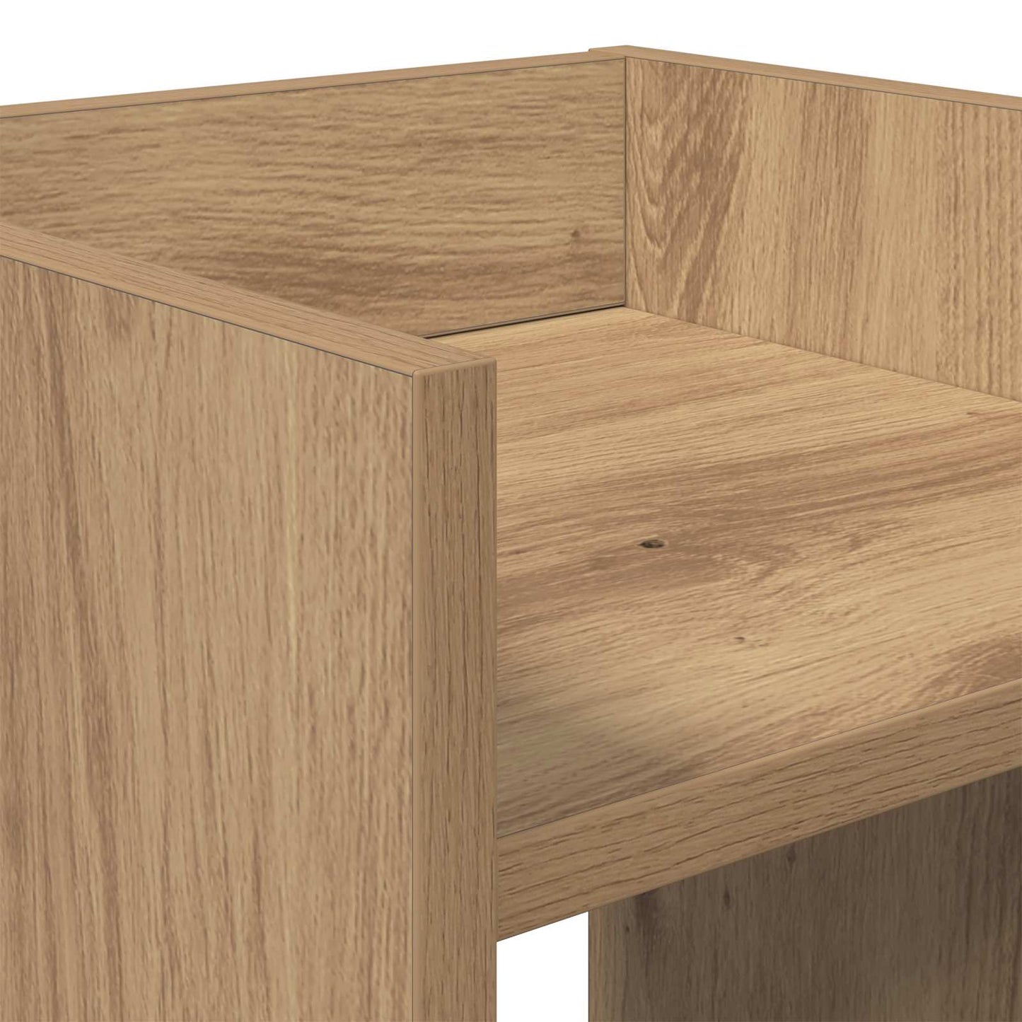 Planteholder 2 pcs Artisan Eg 30 x 30 x 100 cm Konstrueret træ