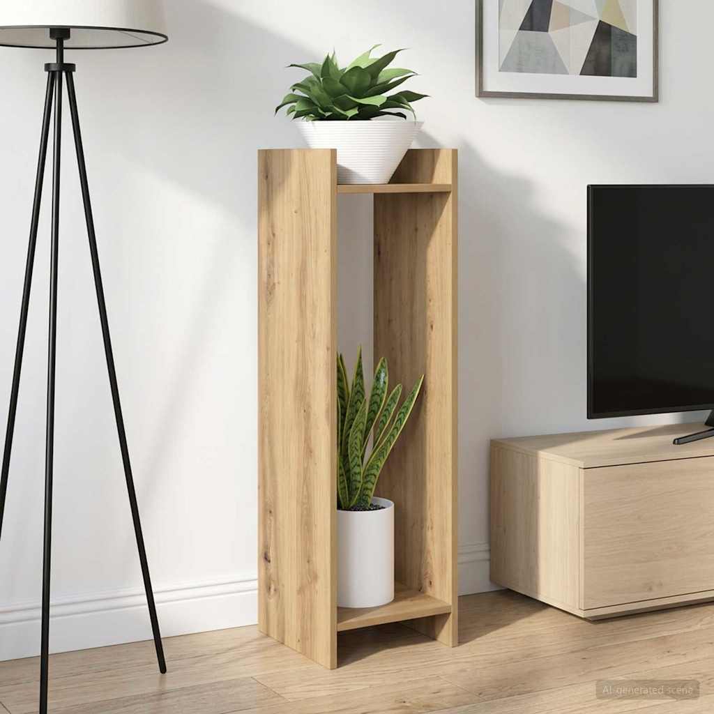 Planteholder 2 pcs Artisan Eg 30 x 30 x 100 cm Konstrueret træ billede