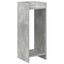 Planteholder med hylde BetonGrå 30 x 30 x 80 cm Konstrueret træ