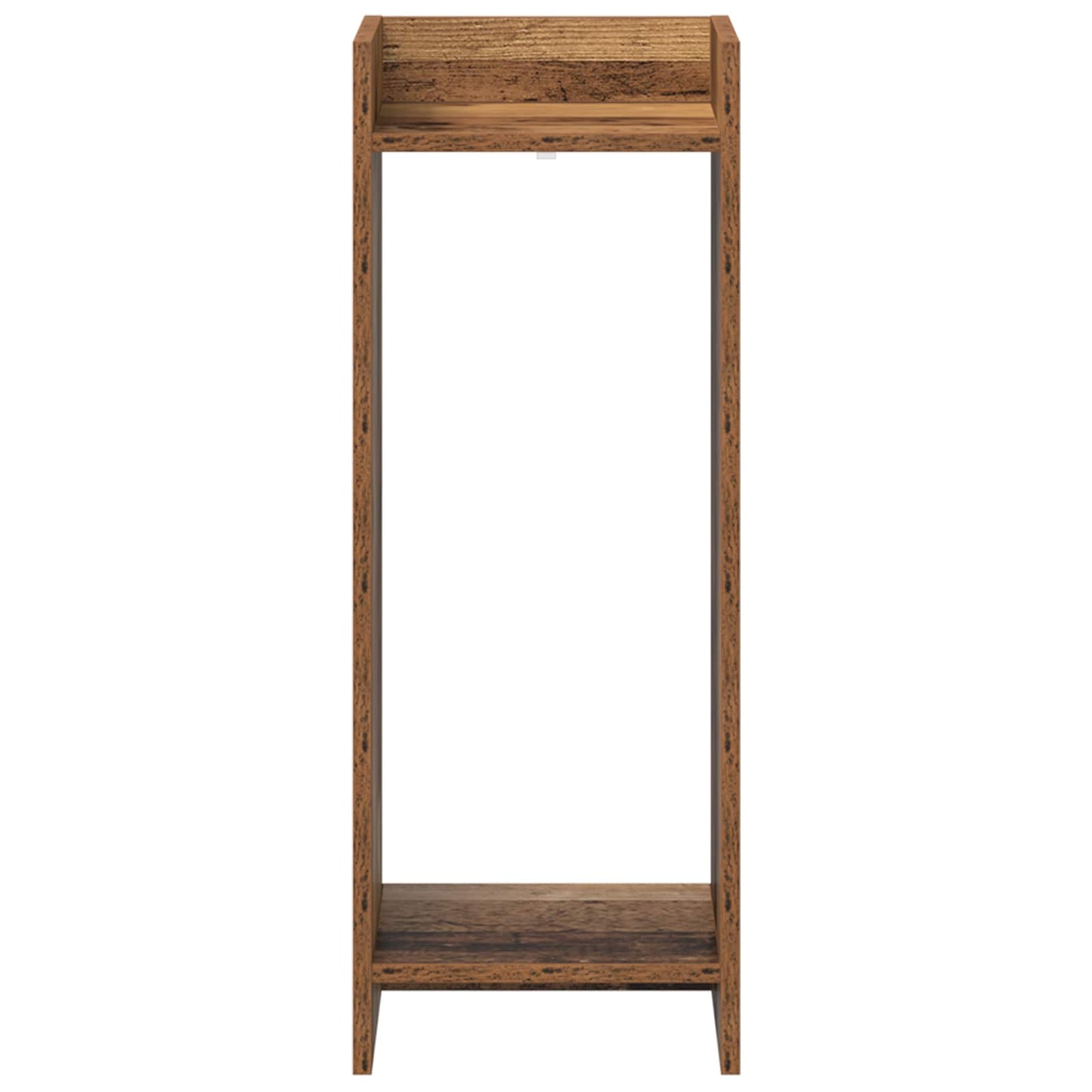 Planteholder 2 pcs Gammelt træ 30 x 30 x 80 cm Konstrueret træ