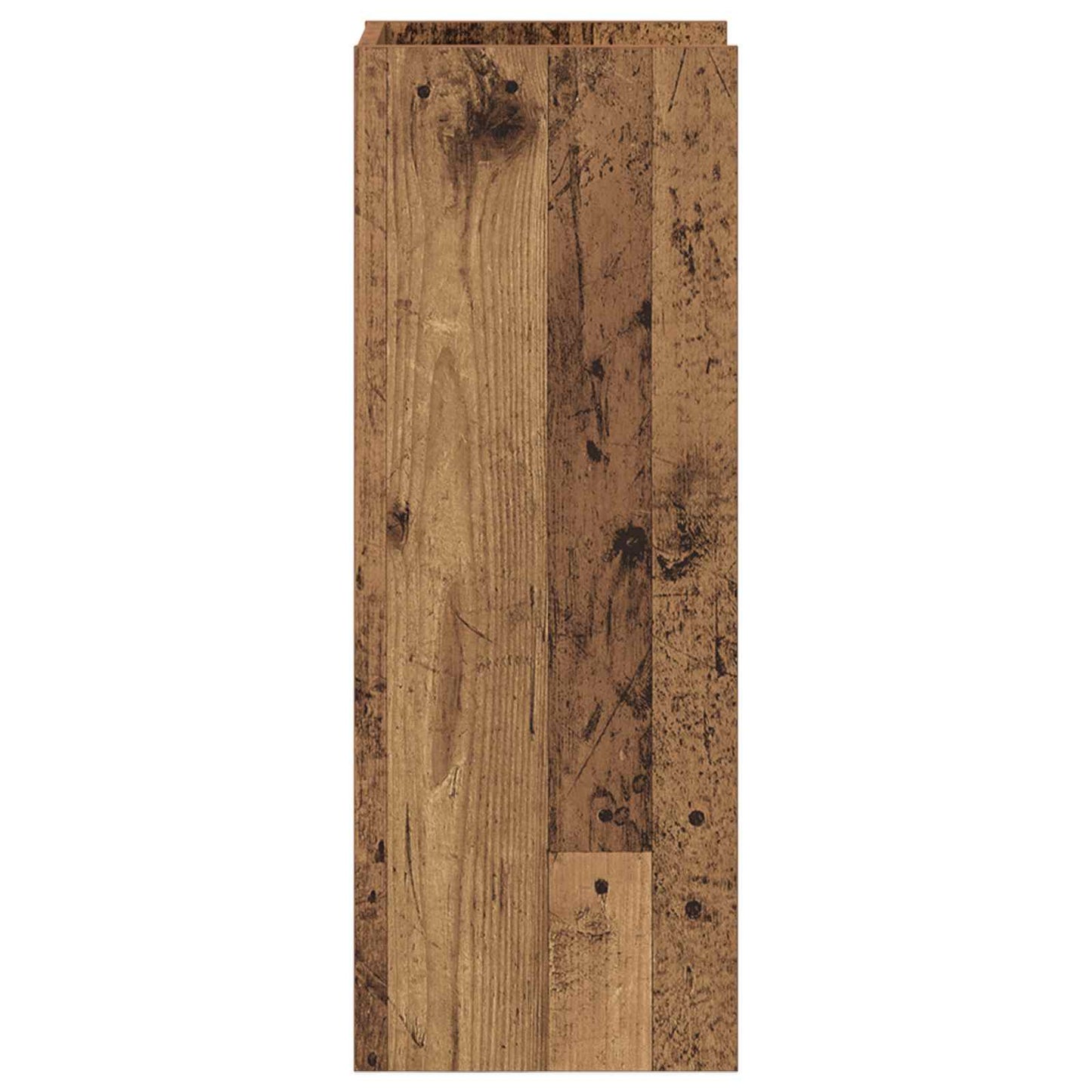 Planteholder 2 stk. Gammelt træ 30 x 30 x 80 cm Konstrueret træ