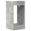 Planteholder med hylde BetonGrå 30 x 30 x 60 cm Konstrueret træ