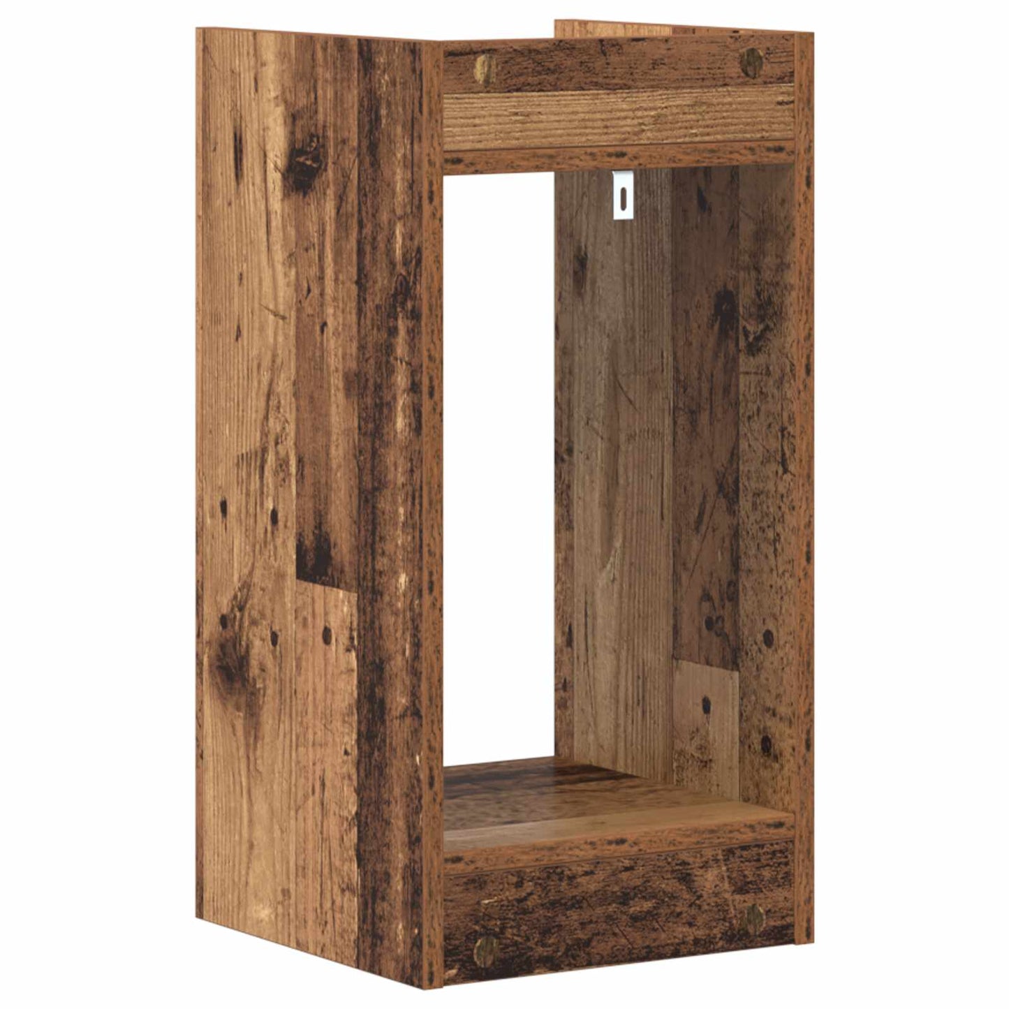 Planteholder 2 pcs Gammelt træ 30 x 30 x 60 cm Konstrueret træ