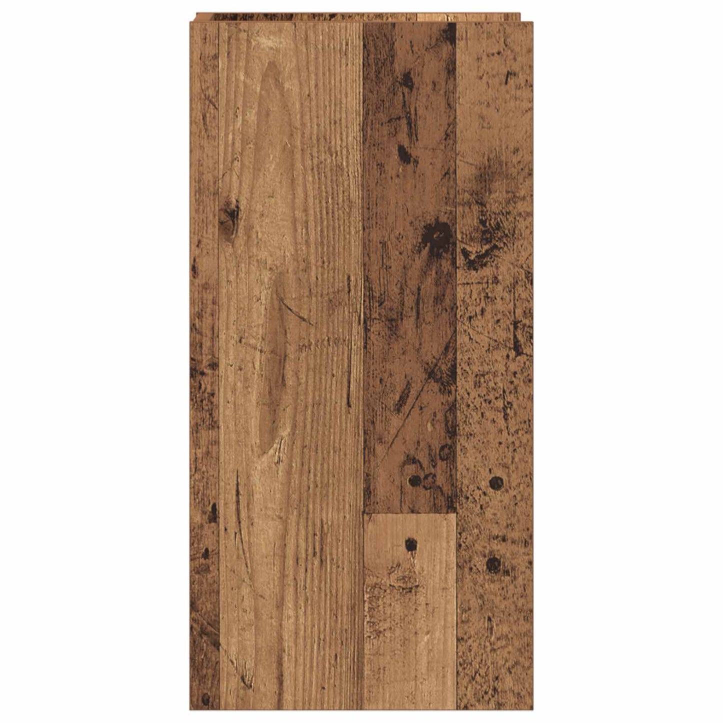 Planteholder 2 stk. Gammelt træ 30 x 30 x 60 cm Konstrueret træ