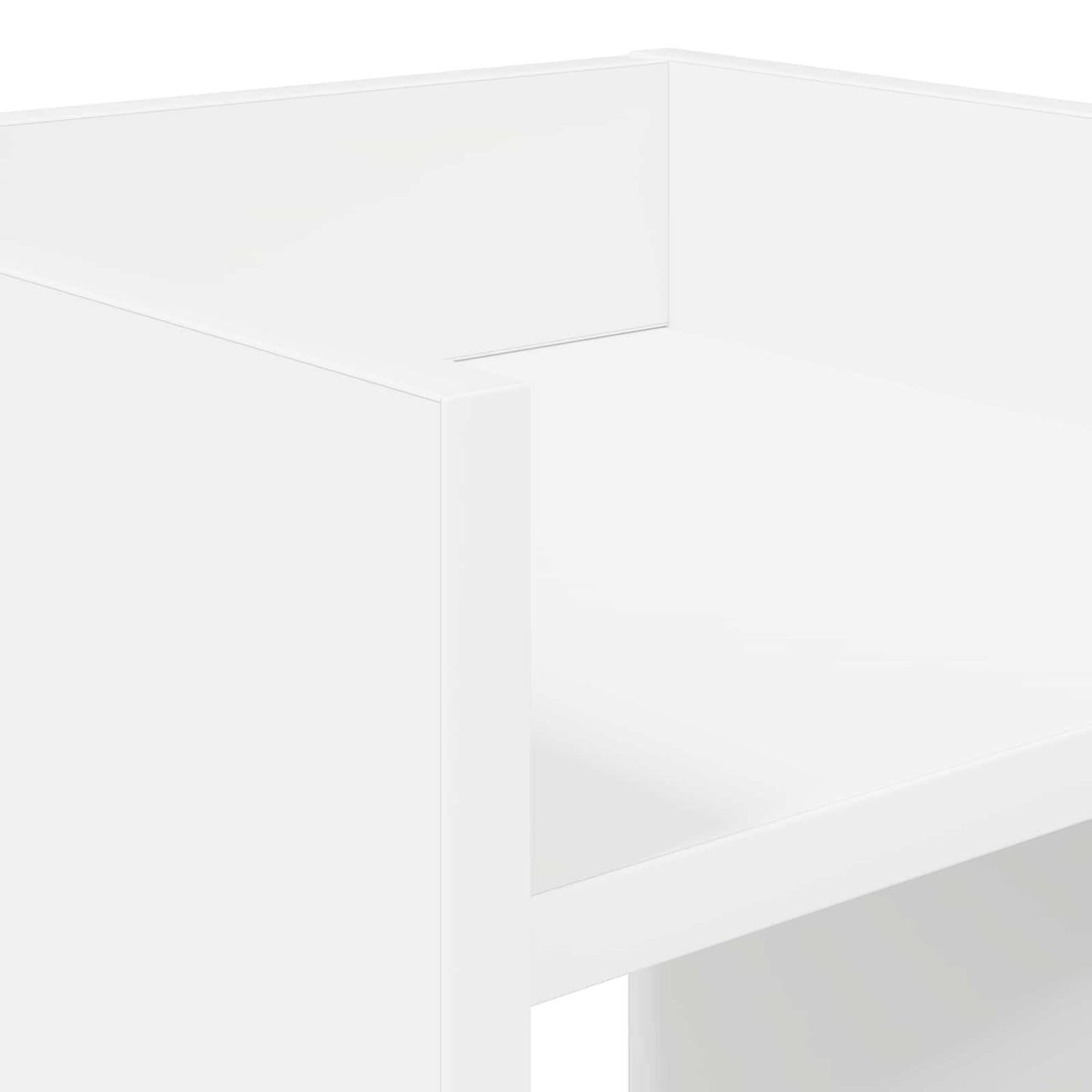 Planteholder 2 pcs Hvid 30 x 30 x 40 cm Konstrueret træ