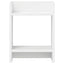 Planteholder 2 pcs Hvid 30 x 30 x 40 cm Konstrueret træ