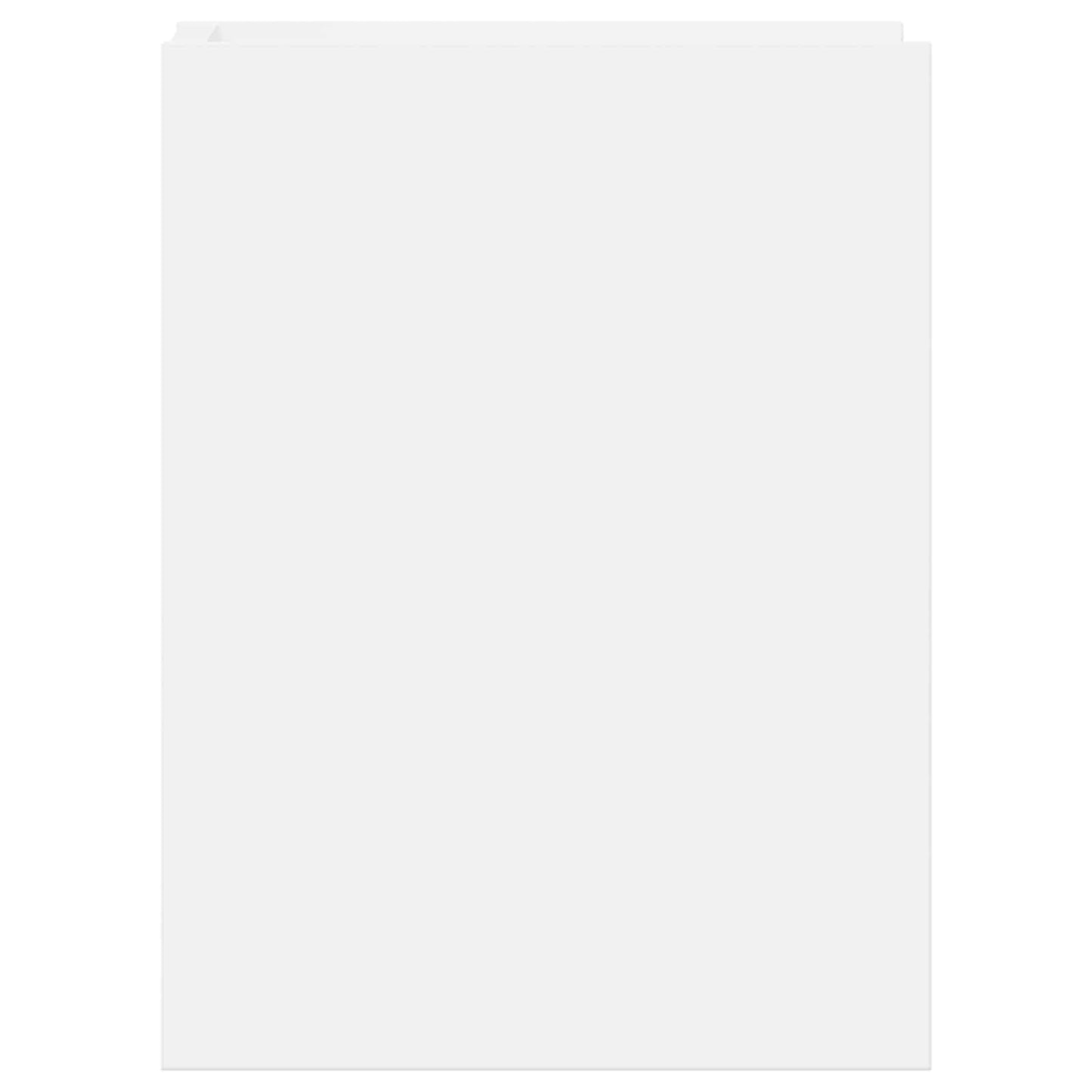 Planteholder 2 pcs Hvid 30 x 30 x 40 cm Konstrueret træ