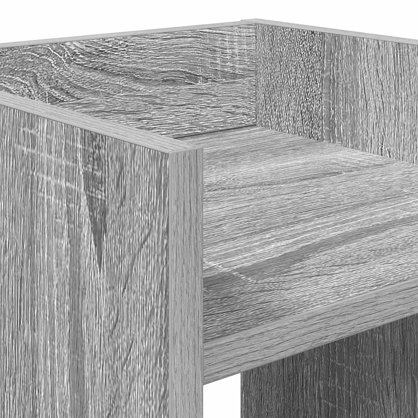 Planteholder 2 pcs Grå Sonoma 30 x 30 x 40 cm Konstrueret træ