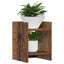 Planteholder Gammelt træ 30 x 30 x 40 cm Konstrueret træ