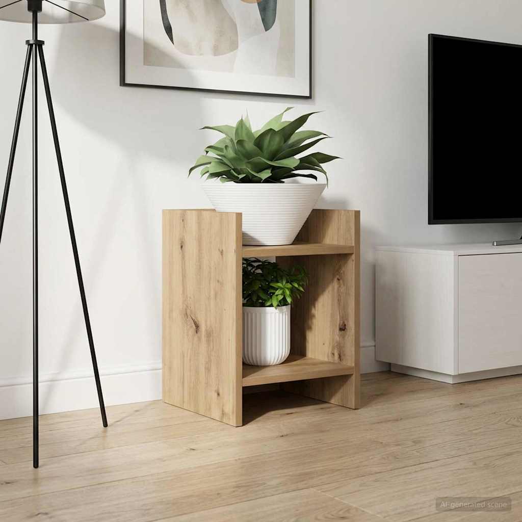 Planteholder Artisan Eg 30 x 30 x 40 cm Konstrueret træ