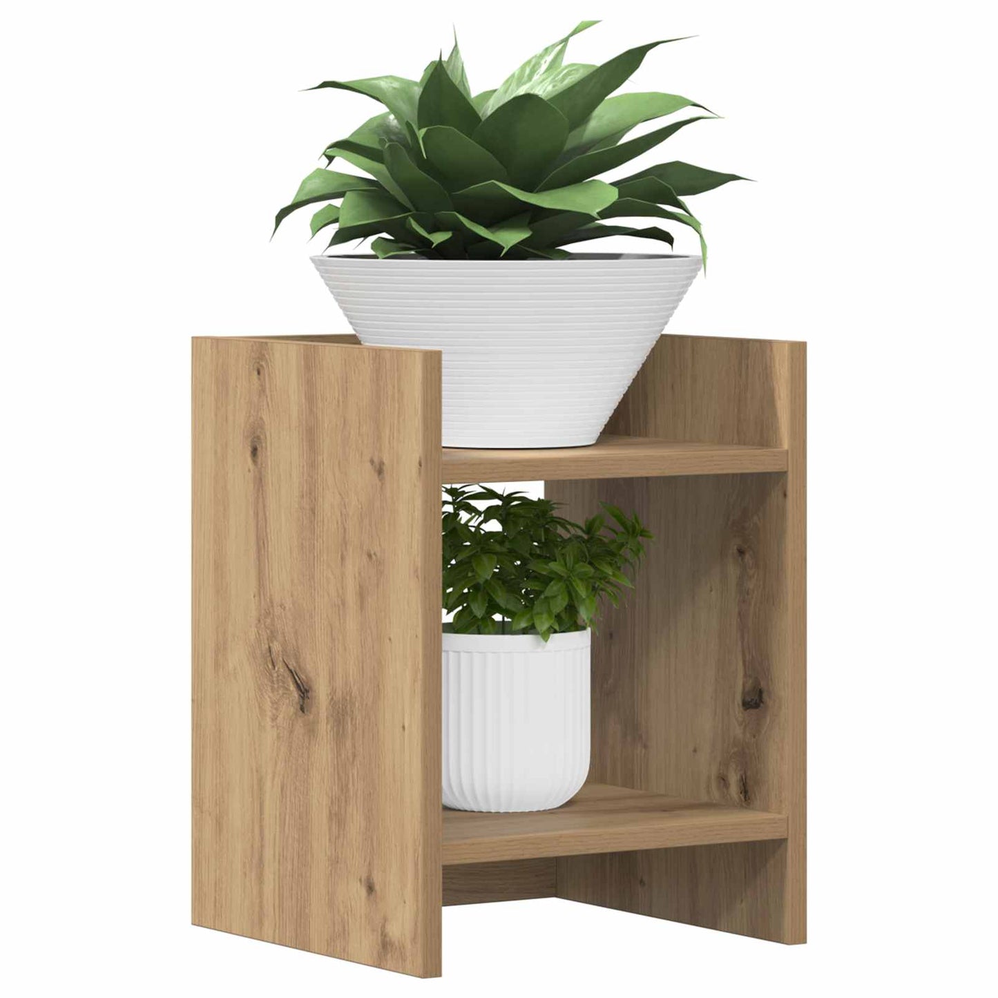 Planteholder Artisan Eg 30 x 30 x 40 cm Konstrueret træ