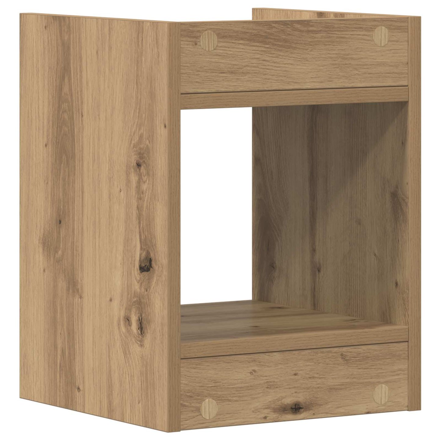Planteholder 2 pcs Artisan Eg 30 x 30 x 40 cm Konstrueret træ