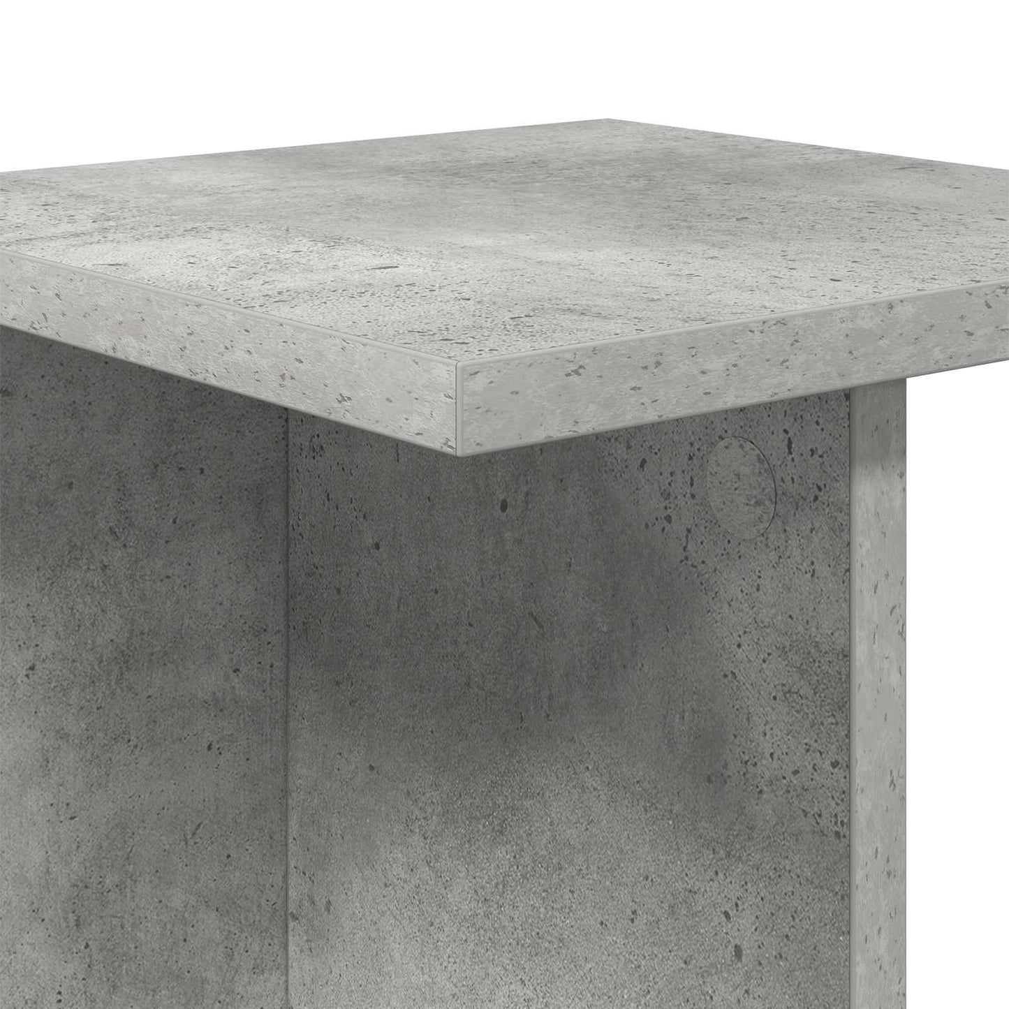 Planteholder BetonGrå 25 x 25,5 x 100,5 cm Konstrueret træ