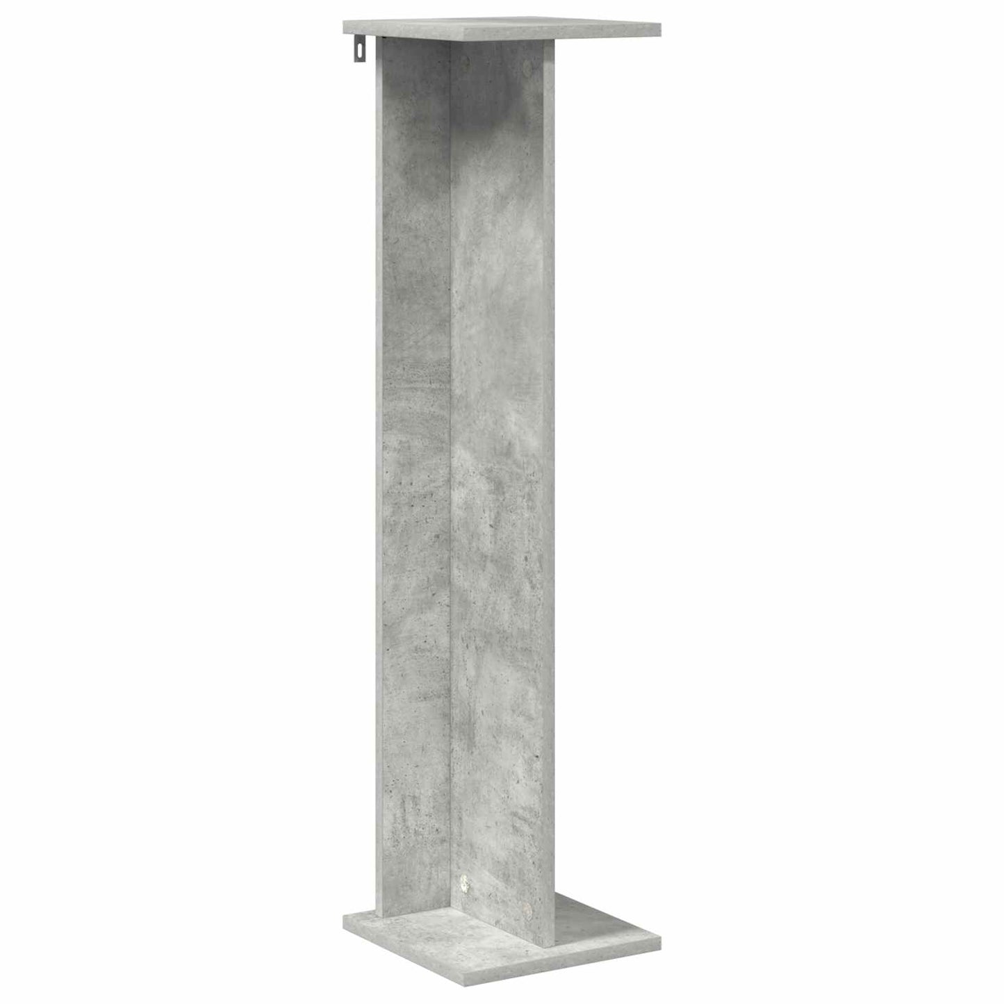Planteholder BetonGrå 25 x 25,5 x 100,5 cm Konstrueret træ