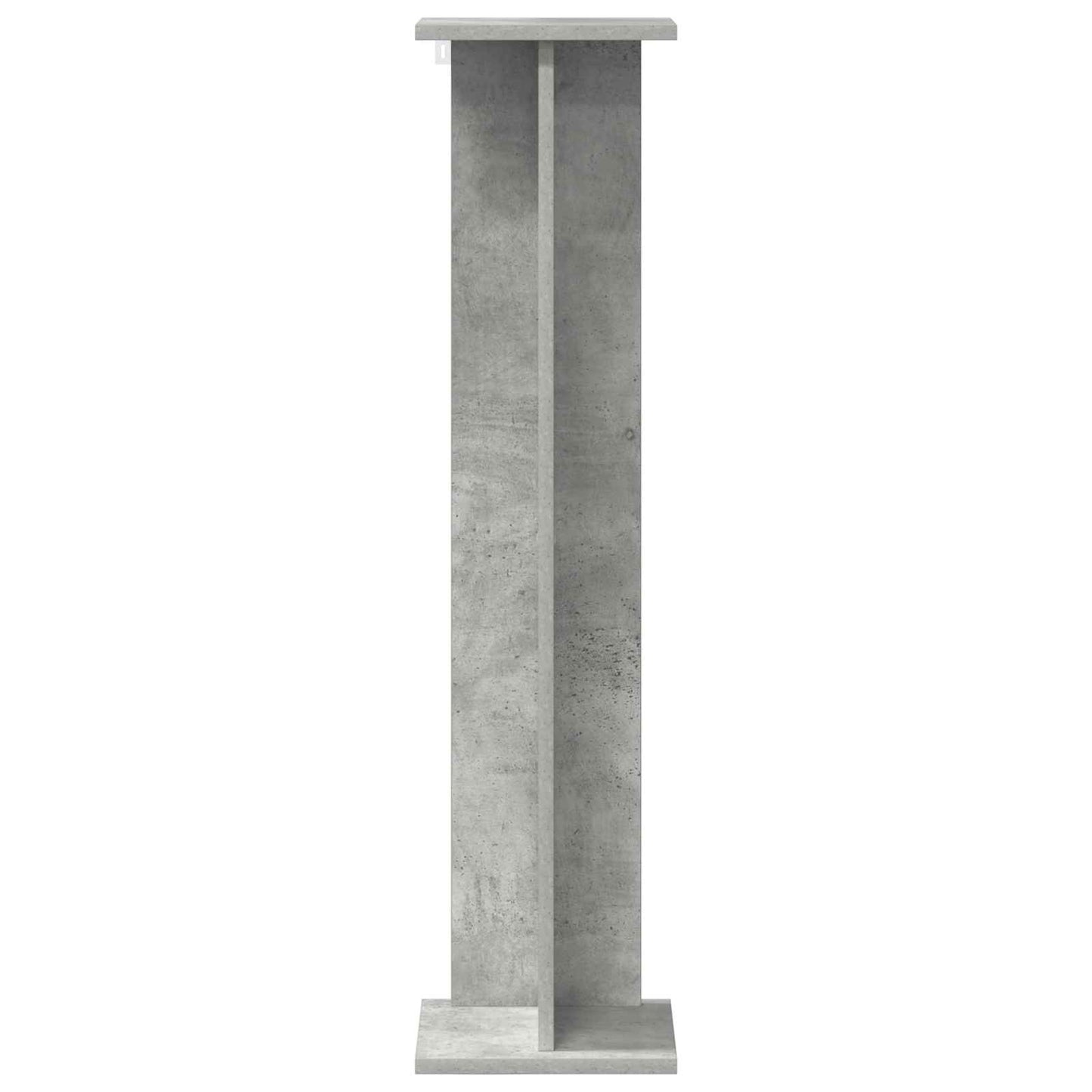 Planteholder BetonGrå 25 x 25,5 x 100,5 cm Konstrueret træ