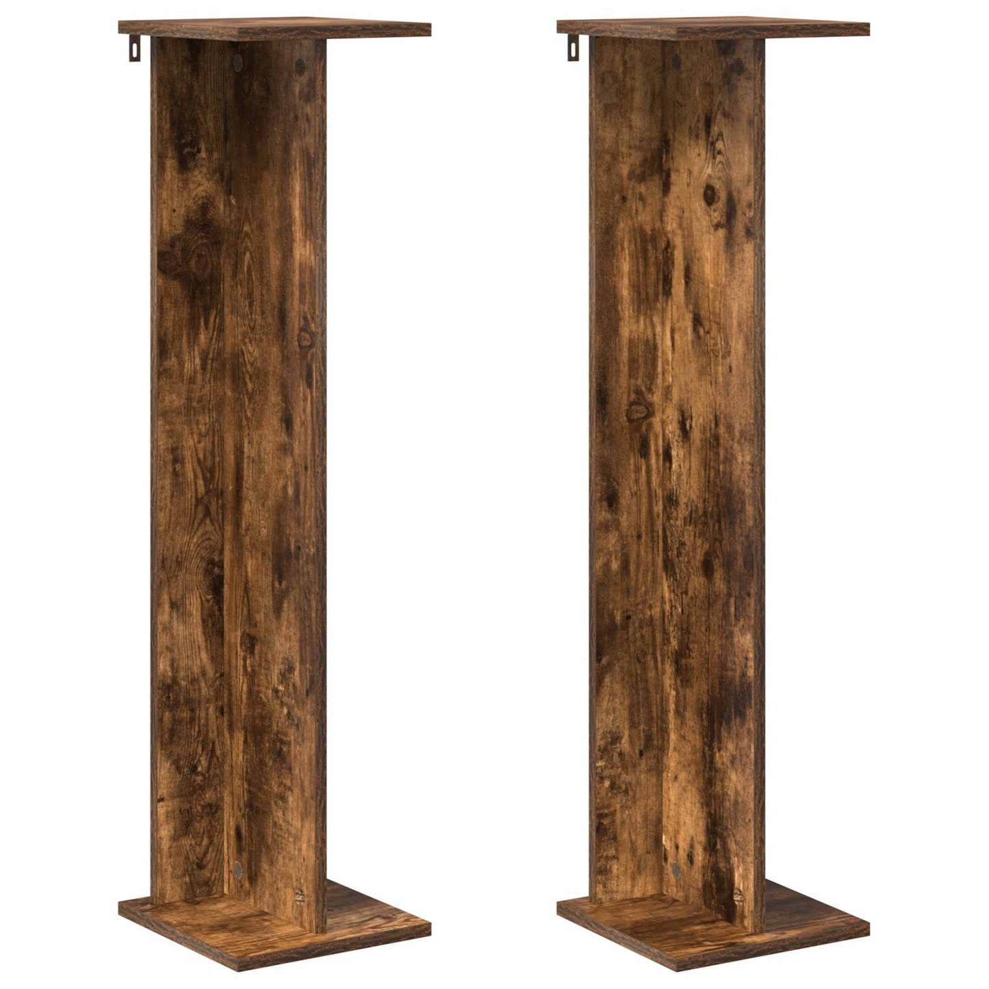 Planteholder 2 pcs Røget Eg 25 x 25,5 x 100,5 cm