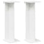 Planteholder 2 pcs Hvid 25 x 25,5 x 80,5 cm Konstrueret træ