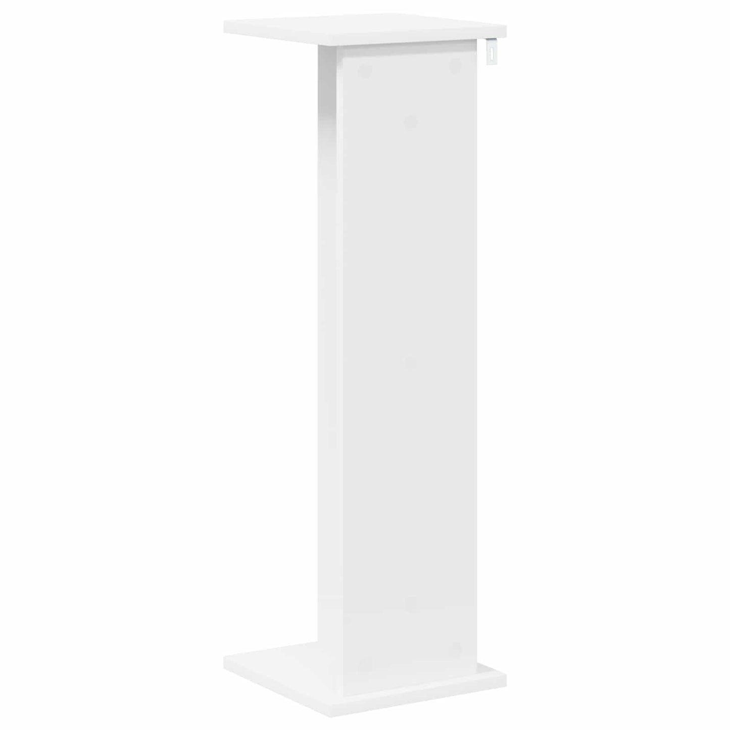 Planteholder 2 pcs Hvid 25 x 25,5 x 80,5 cm Konstrueret træ