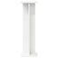 Planteholder 2 pcs Hvid 25 x 25,5 x 80,5 cm Konstrueret træ