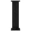 Planteholder 2 pcs Sort Eg 25 x 25,5 x 80,5 cm Konstrueret træ