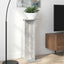 Planteholder 2 pcs BetonGrå 25 x 25,5 x 80,5 cm Konstrueret træ