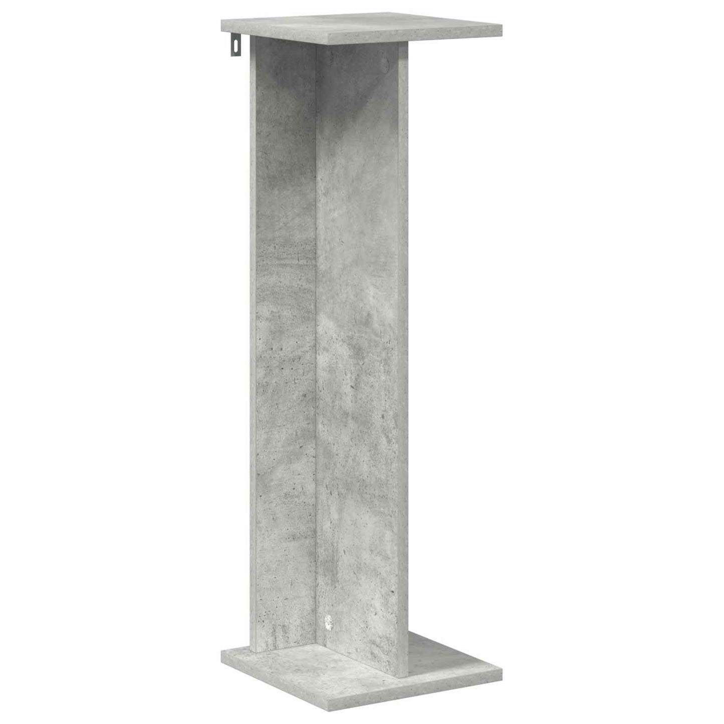 Planteholder 2 pcs BetonGrå 25 x 25,5 x 80,5 cm Konstrueret træ
