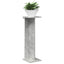 Planteholder 2 pcs BetonGrå 25 x 25,5 x 80,5 cm Konstrueret træ