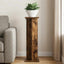 Planteholder Røget Eg 25 x 25,5 x 80,5 cm Konstrueret træ