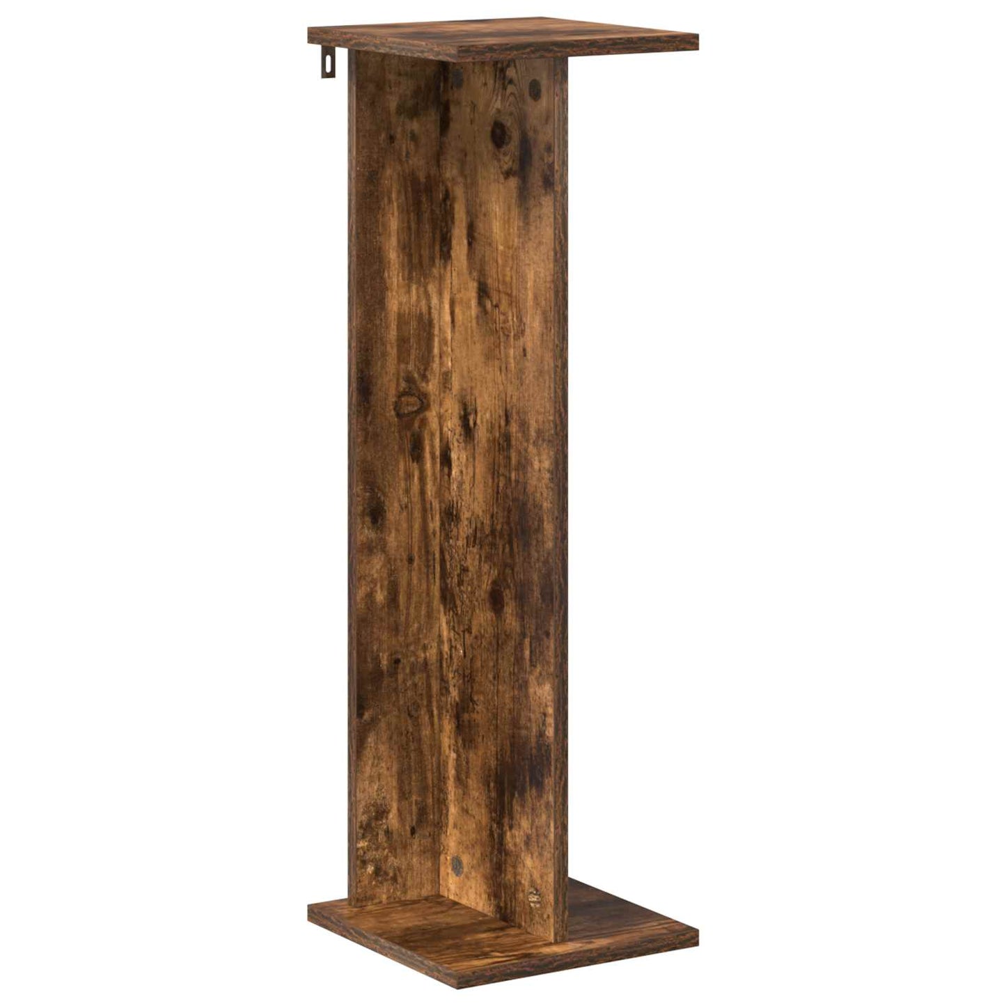 Planteholder 2 pcs Røget Eg 25 x 25,5 x 80,5 cm Konstrueret træ