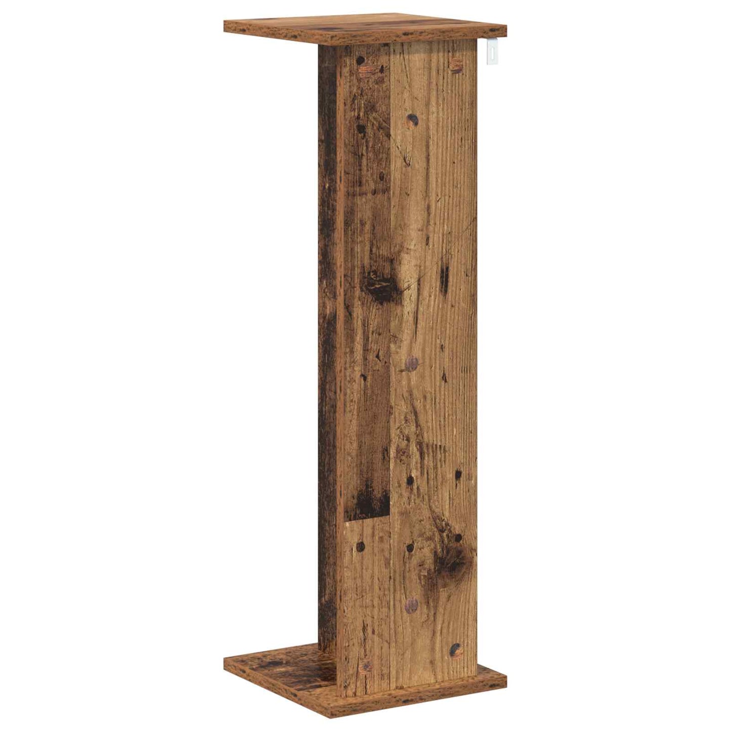 Planteholder 2 pcs Gammelt træ 25 x 25,5 x 80,5 cm