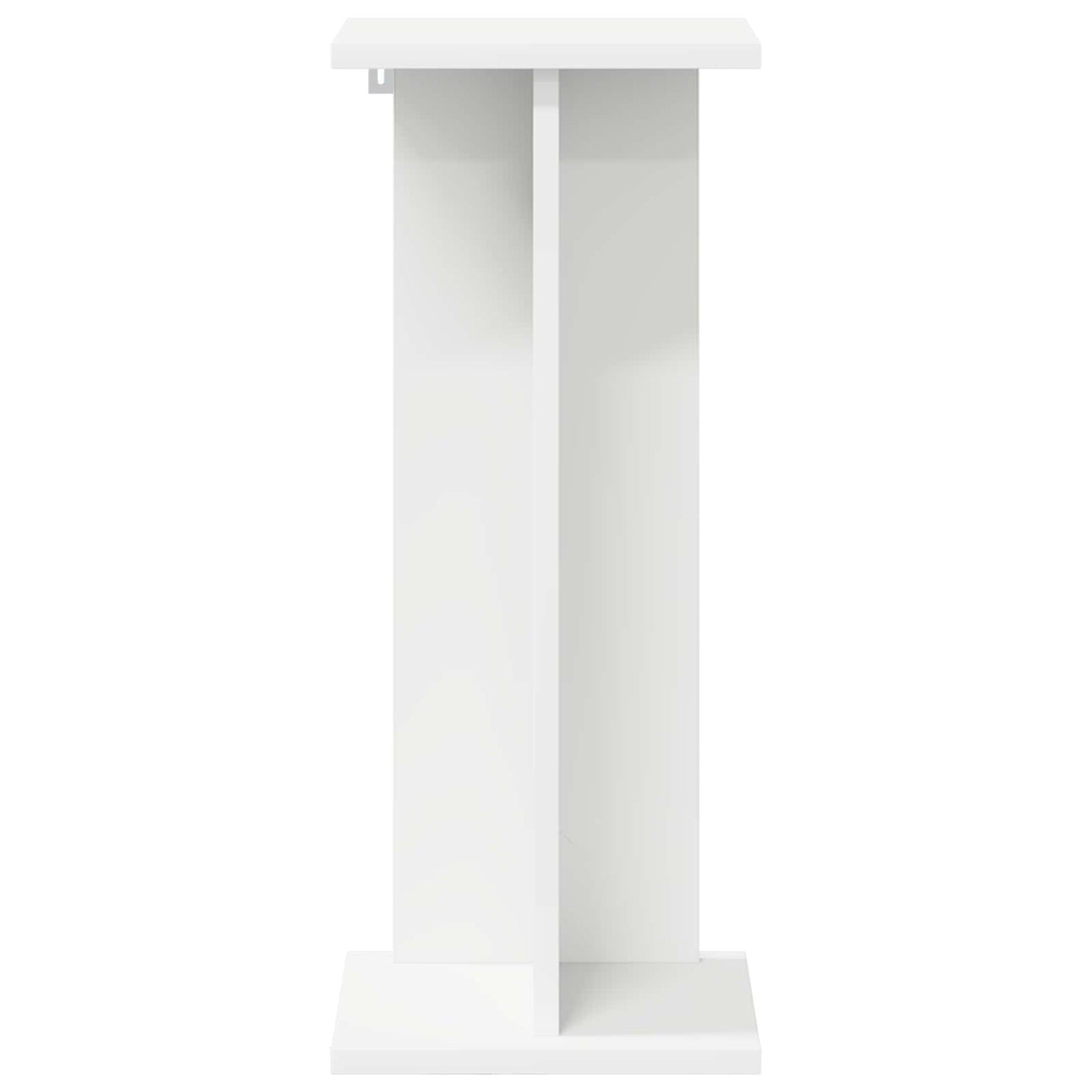 Planteholder 2 pcs Hvid 25 x 25,5 x 60,5 cm Konstrueret træ