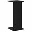 Planteholder 2 pcs Sort Eg 25 x 25,5 x 60,5 cm Konstrueret træ
